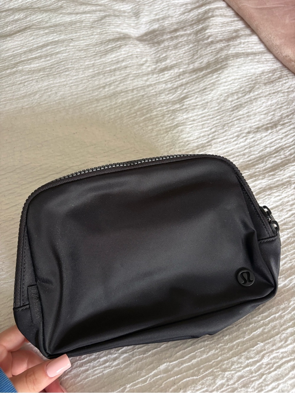 lululemon athletica Black Compact Crossbody Pouch
